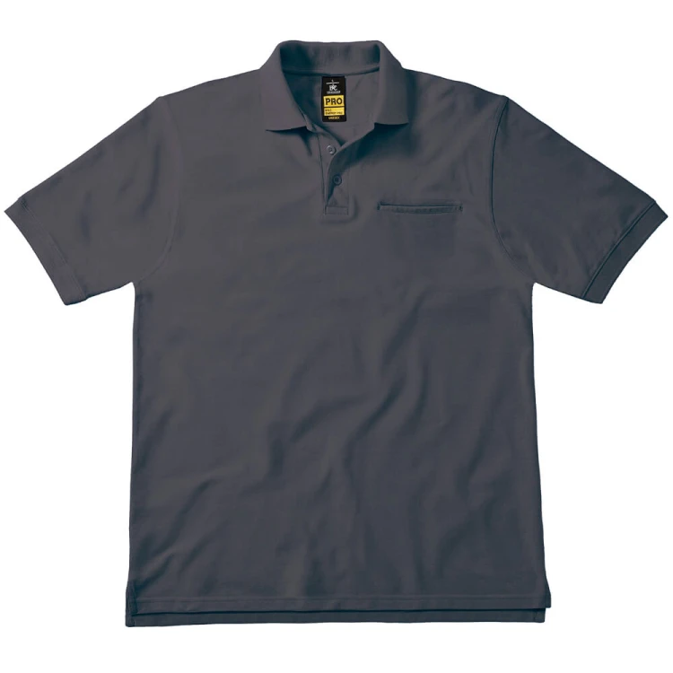 PUC11-dark-grey-meska-koszulka-polo-z-kieszenia-B&amp;C-PRO-Energy