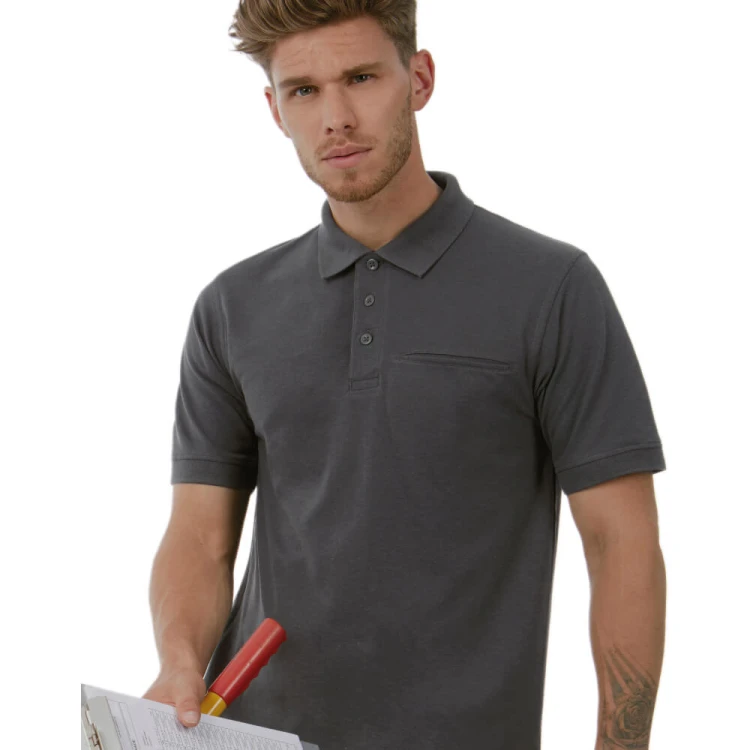 PUC11-dark-grey-meska-koszulka-polo-z-kieszenia-B&amp;C-PRO-Energy