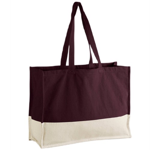 W858-oxblood-natural-natural-kontrastowa-torba-z-bawelny-organicznej-WESTFORD-MILL-EarthAware