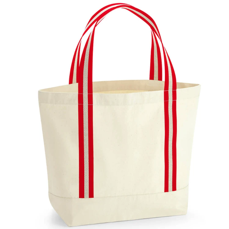 W690-natural-classic-red-torba-z-bawelny-organicznej-WESTFORD-MILL-EarthAware-Boat