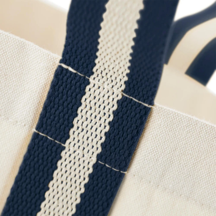 W690-natural-french-navy-torba-z-bawelny-organicznej-WESTFORD-MILL-EarthAware-Boat-detail